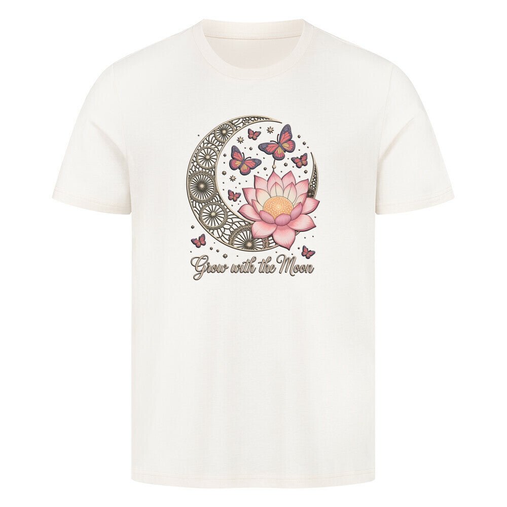Grow with the Moon - Unisex Organic T-Shirt - Lunaura