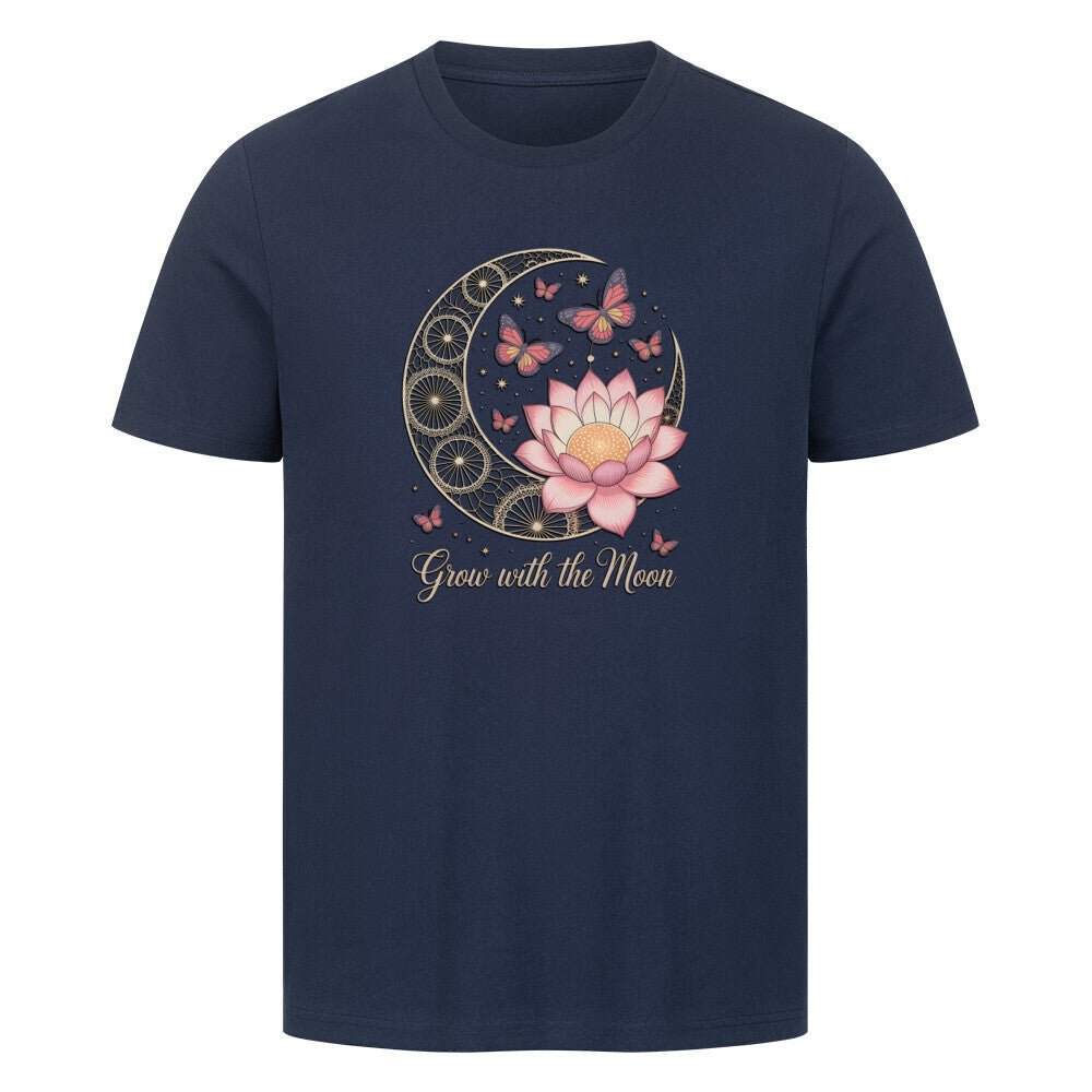 Grow with the Moon - Unisex Organic T-Shirt - Lunaura