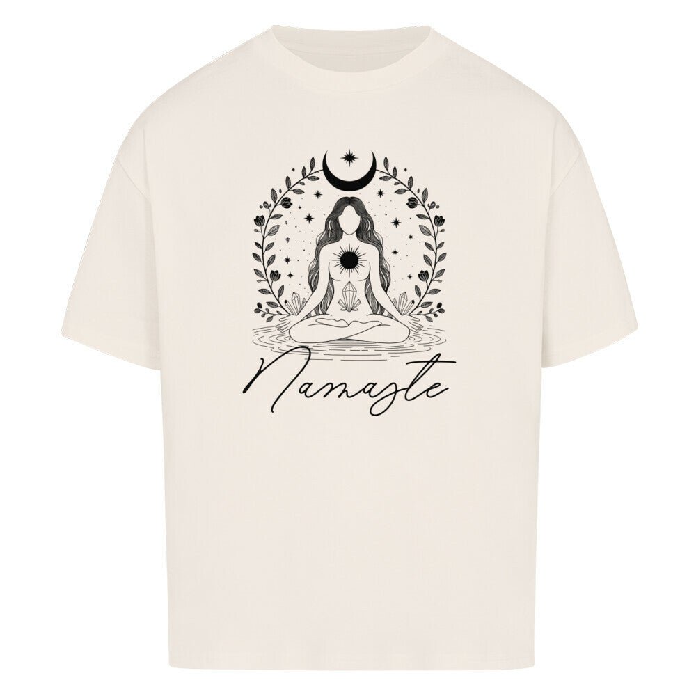 Namaste - Cosmic Flow Oversize Shirt - Lunaura