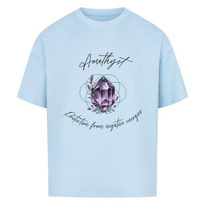 Amethyst - Cosmic Flow Oversize Shirt - Lunaura