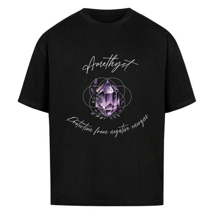 Amethyst - Cosmic Flow Oversize Shirt - Lunaura