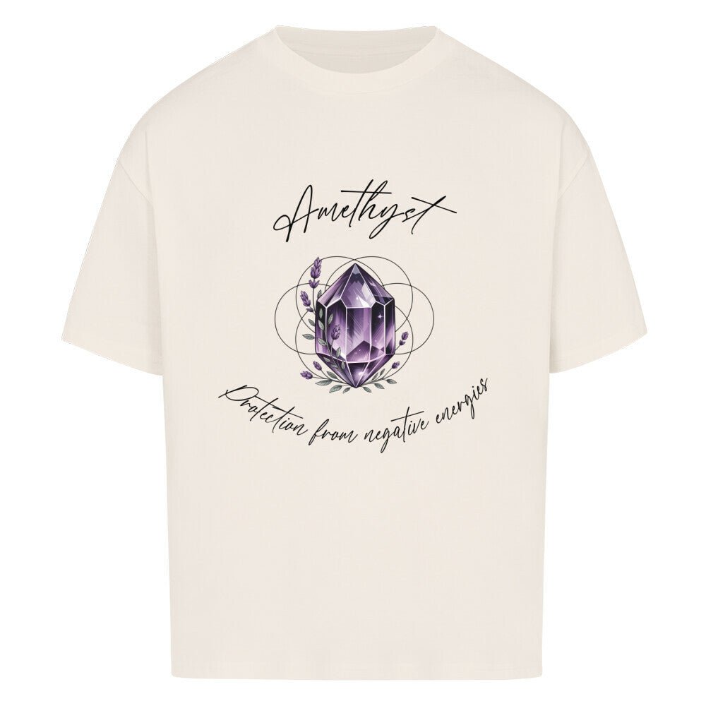 Amethyst - Cosmic Flow Oversize Shirt - Lunaura