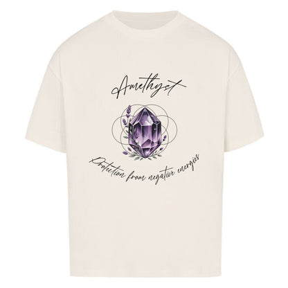 Amethyst - Cosmic Flow Oversize Shirt - Lunaura