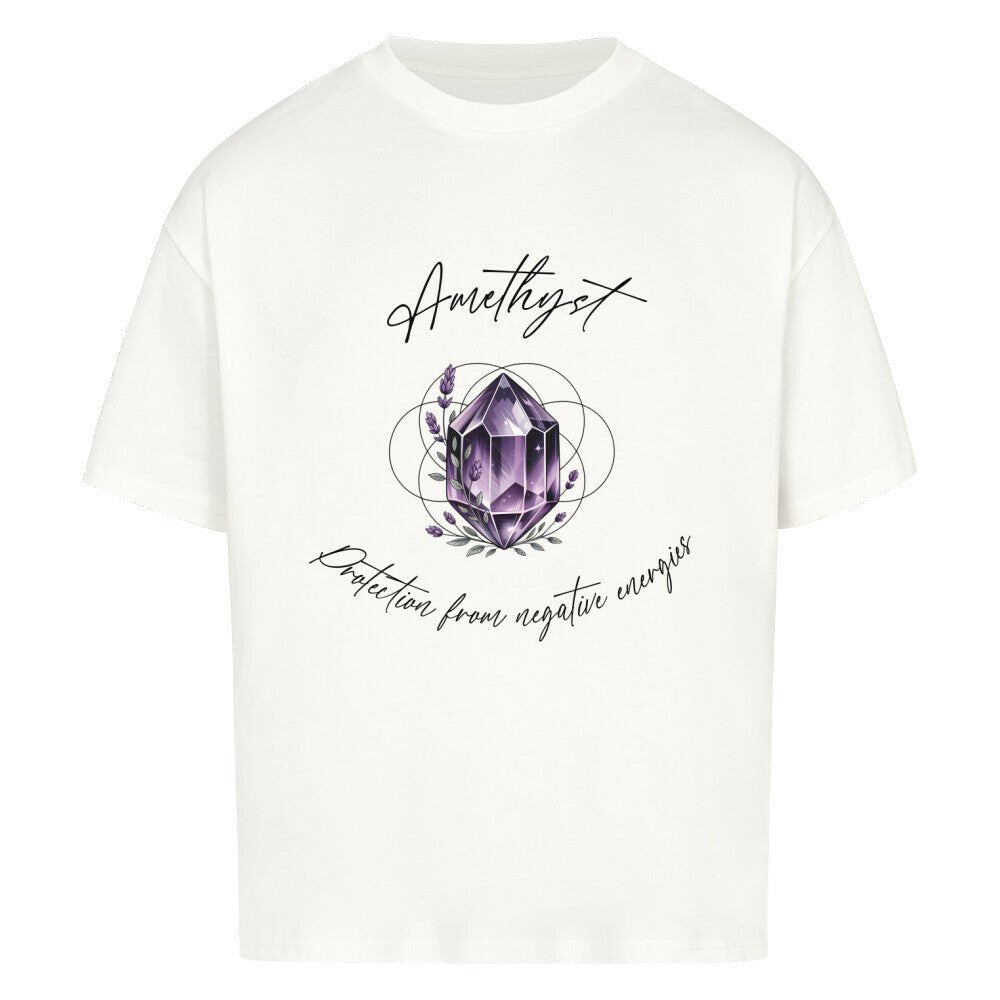Amethyst - Cosmic Flow Oversize Shirt - Lunaura