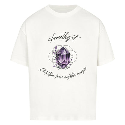 Amethyst - Cosmic Flow Oversize Shirt - Lunaura