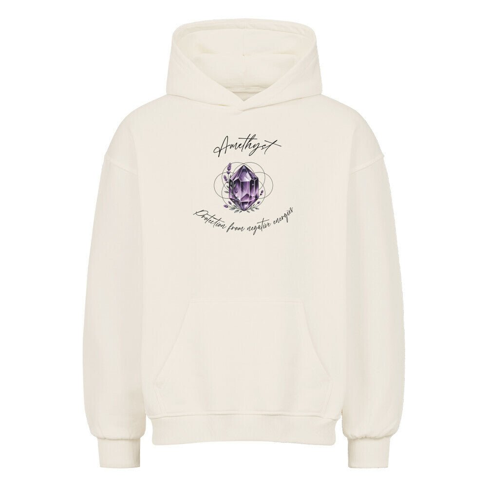 Amethyst - Shadow Shell Oversize Hoodie - Lunaura