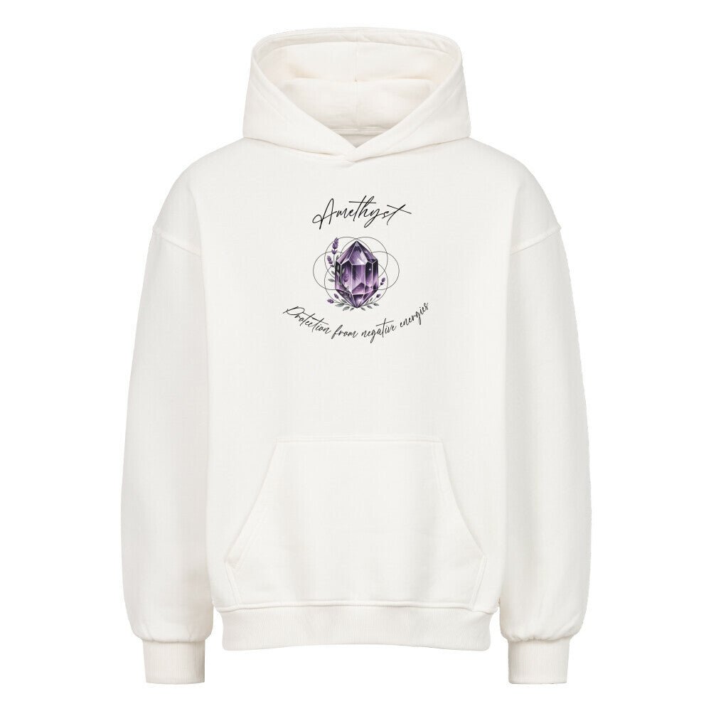 Amethyst - Shadow Shell Oversize Hoodie - Lunaura