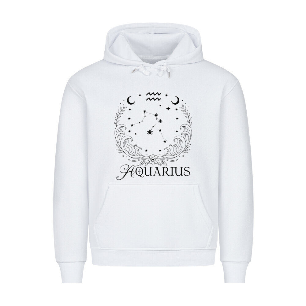 Aquarius - Wassermann Cosmic Comfort Hoodie - Lunaura