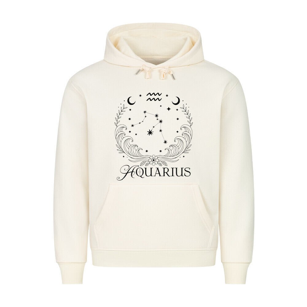 Aquarius - Wassermann Cosmic Comfort Hoodie - Lunaura