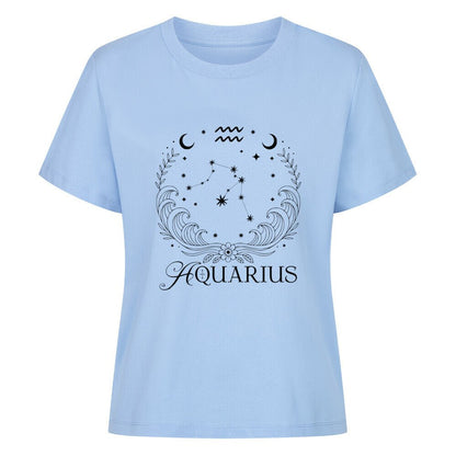 Aquarius - Wassermann SoulFit Organic Women Shirt - Lunaura