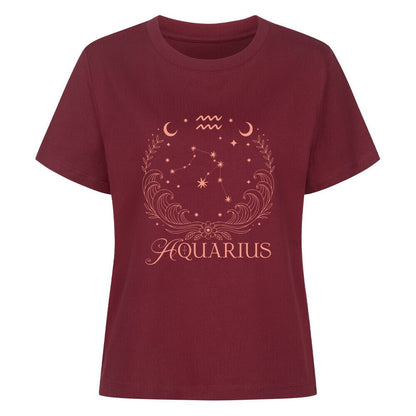 Aquarius - Wassermann SoulFit Organic Women Shirt - Lunaura