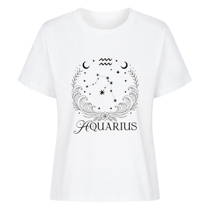 Aquarius - Wassermann SoulFit Organic Women Shirt - Lunaura