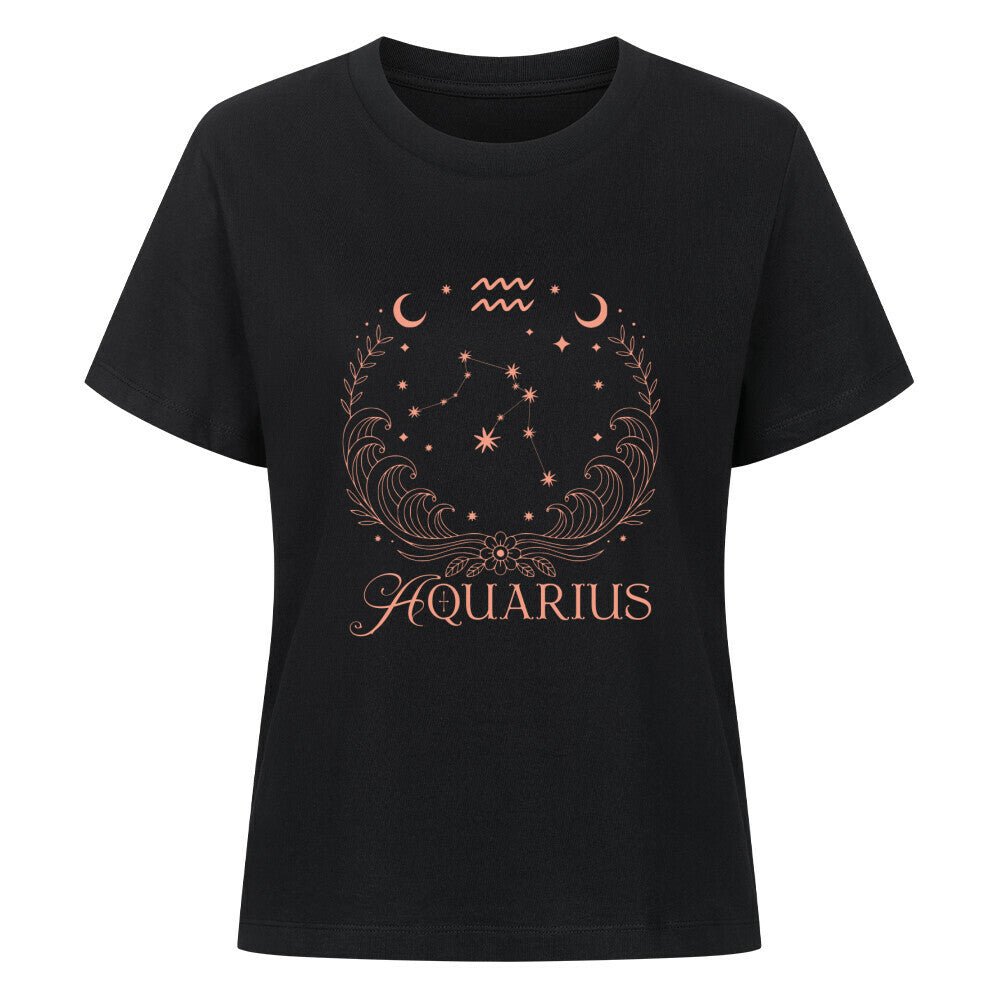 Aquarius - Wassermann SoulFit Organic Women Shirt - Lunaura