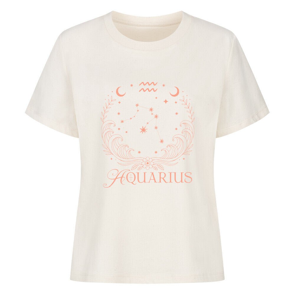 Aquarius - Wassermann SoulFit Organic Women Shirt - Lunaura