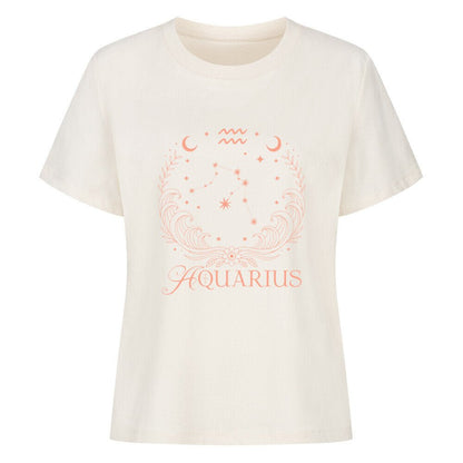 Aquarius - Wassermann SoulFit Organic Women Shirt - Lunaura