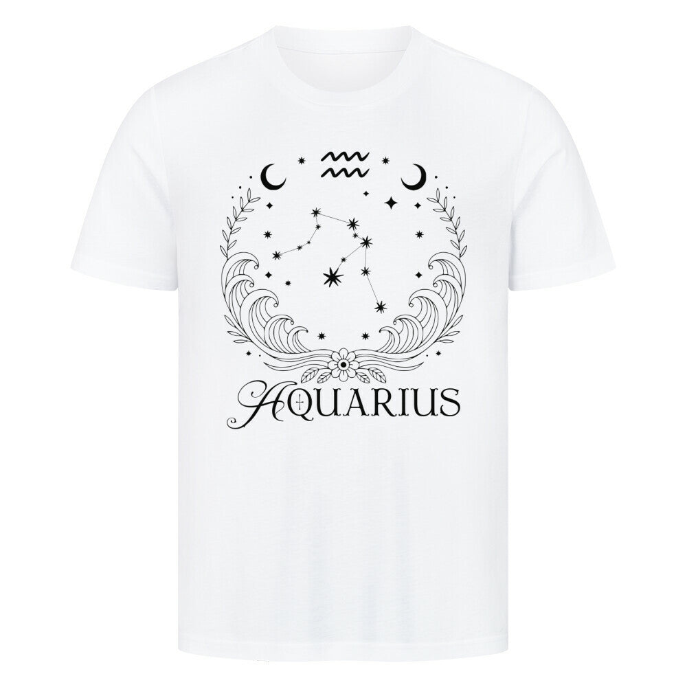 Aquarius - Wassermann Unisex Organic T-Shirt - Lunaura