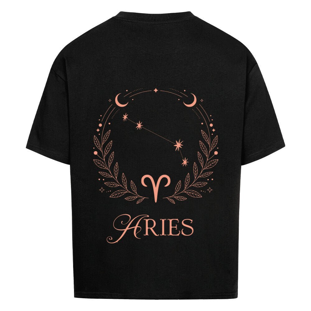 Aries - Widder Cosmic Flow Oversize Shirt - Lunaura
