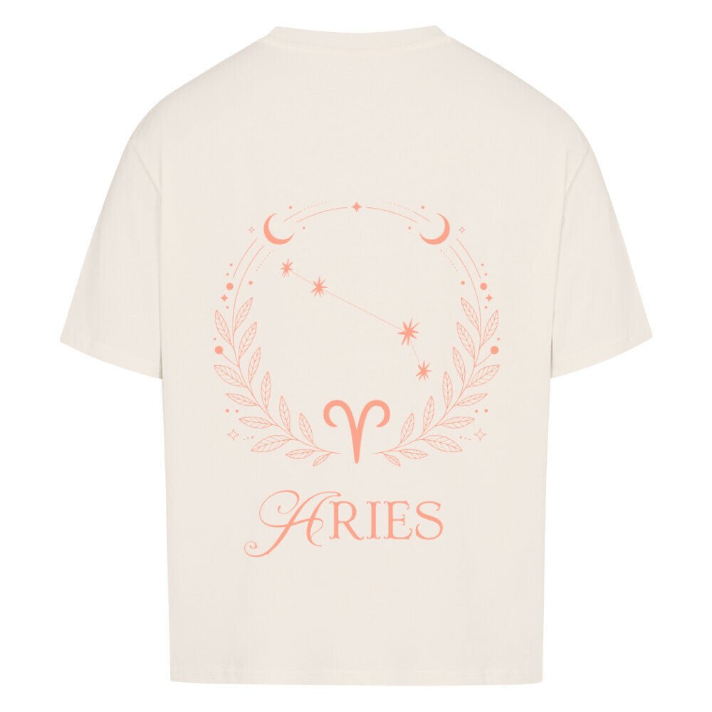 Aries - Widder Cosmic Flow Oversize Shirt - Lunaura