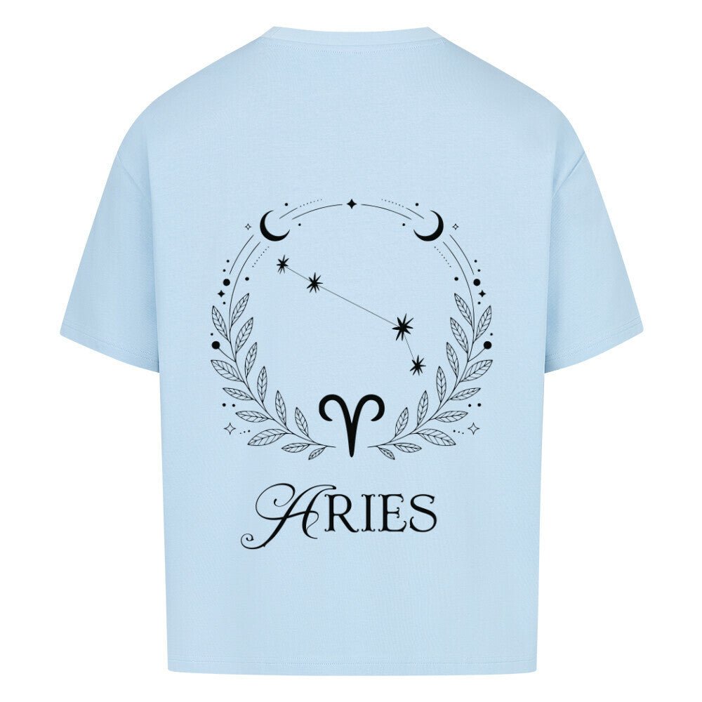 Aries - Widder Cosmic Flow Oversize Shirt - Lunaura