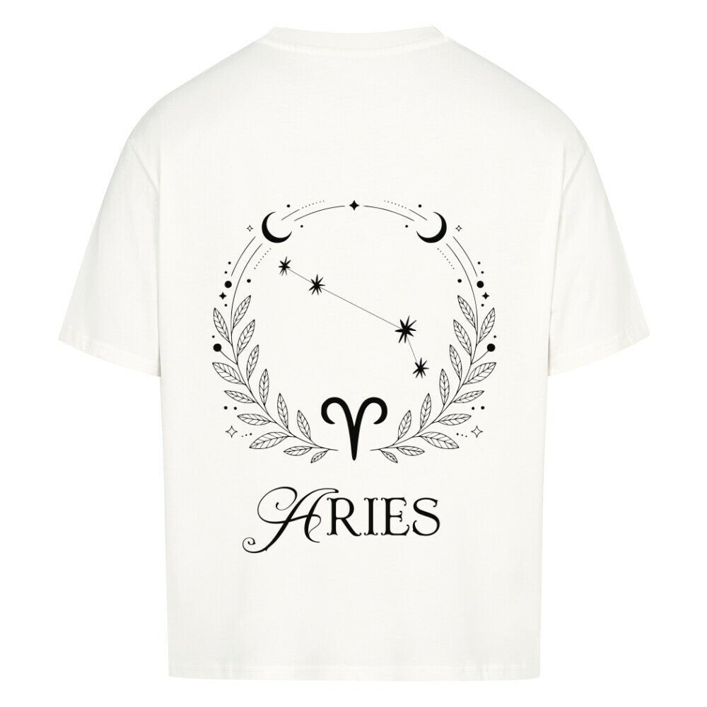 Aries - Widder Cosmic Flow Oversize Shirt - Lunaura
