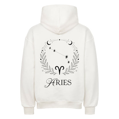 Aries - Widder Shadow Shell Oversize Hoodie - Lunaura