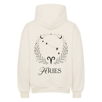 Aries - Widder Shadow Shell Oversize Hoodie - Lunaura