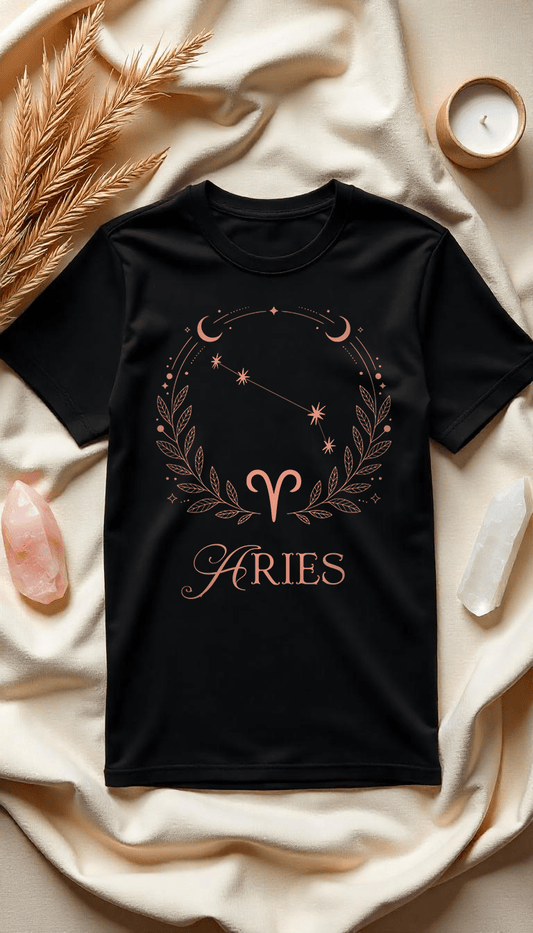 Aries - Widder Unisex Organic T-Shirt - Lunaura