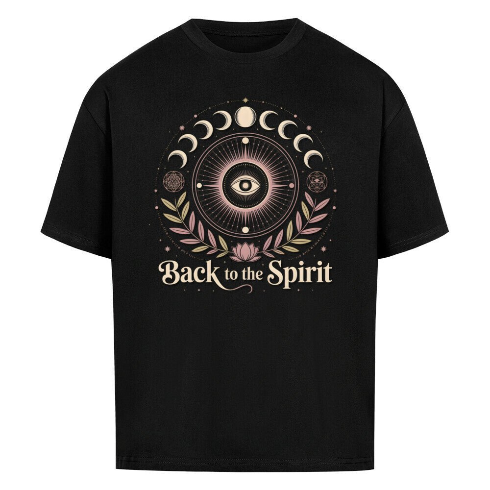 Back To The Spirit - Cosmic Flow Oversize Shirt - Lunaura