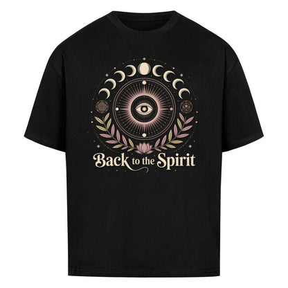 Back To The Spirit - Cosmic Flow Oversize Shirt - Lunaura