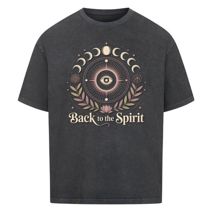 Back To The Spirit - Cosmic Flow Oversize Shirt - Lunaura