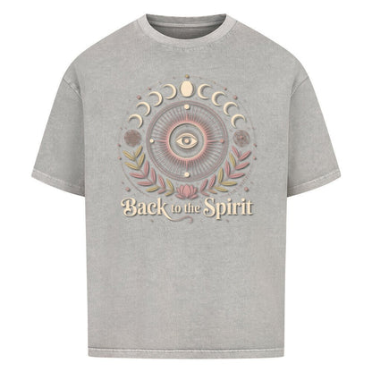 Back To The Spirit - Cosmic Flow Oversize Shirt - Lunaura