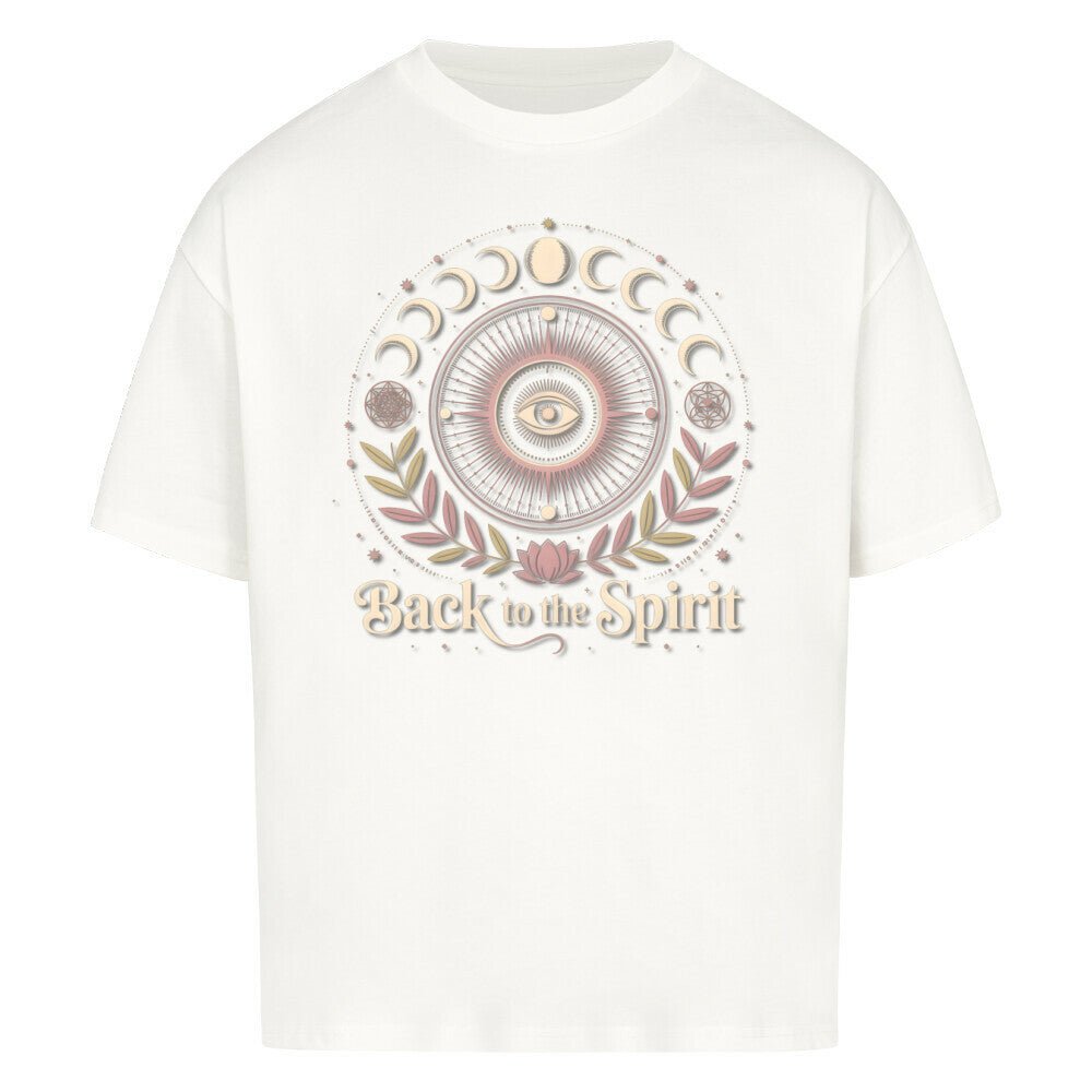 Back To The Spirit - Cosmic Flow Oversize Shirt - Lunaura