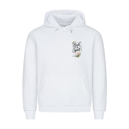 Back To The Spirit Flower - Cosmic Comfort Hoodie - Lunaura