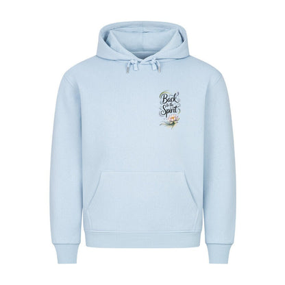 Back To The Spirit Flower - Cosmic Comfort Hoodie - Lunaura