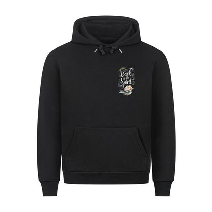Back To The Spirit Flower - Cosmic Comfort Hoodie - Lunaura