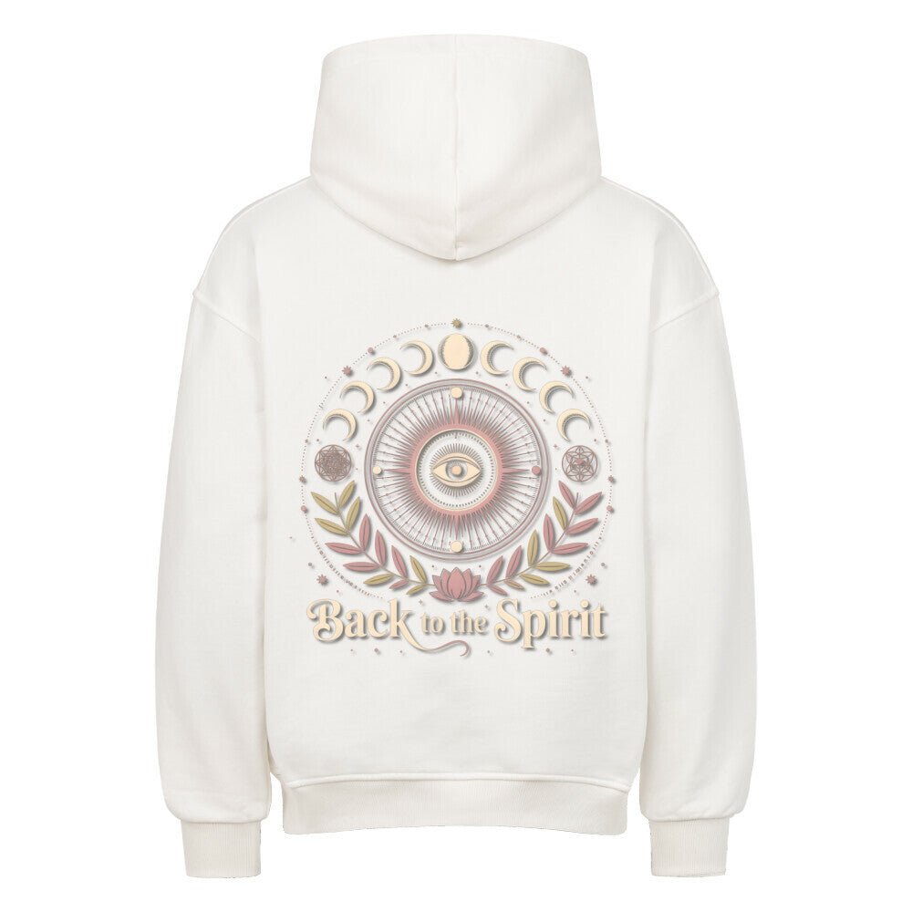 Back To The Spirit - Shadow Shell Oversize Hoodie - Lunaura