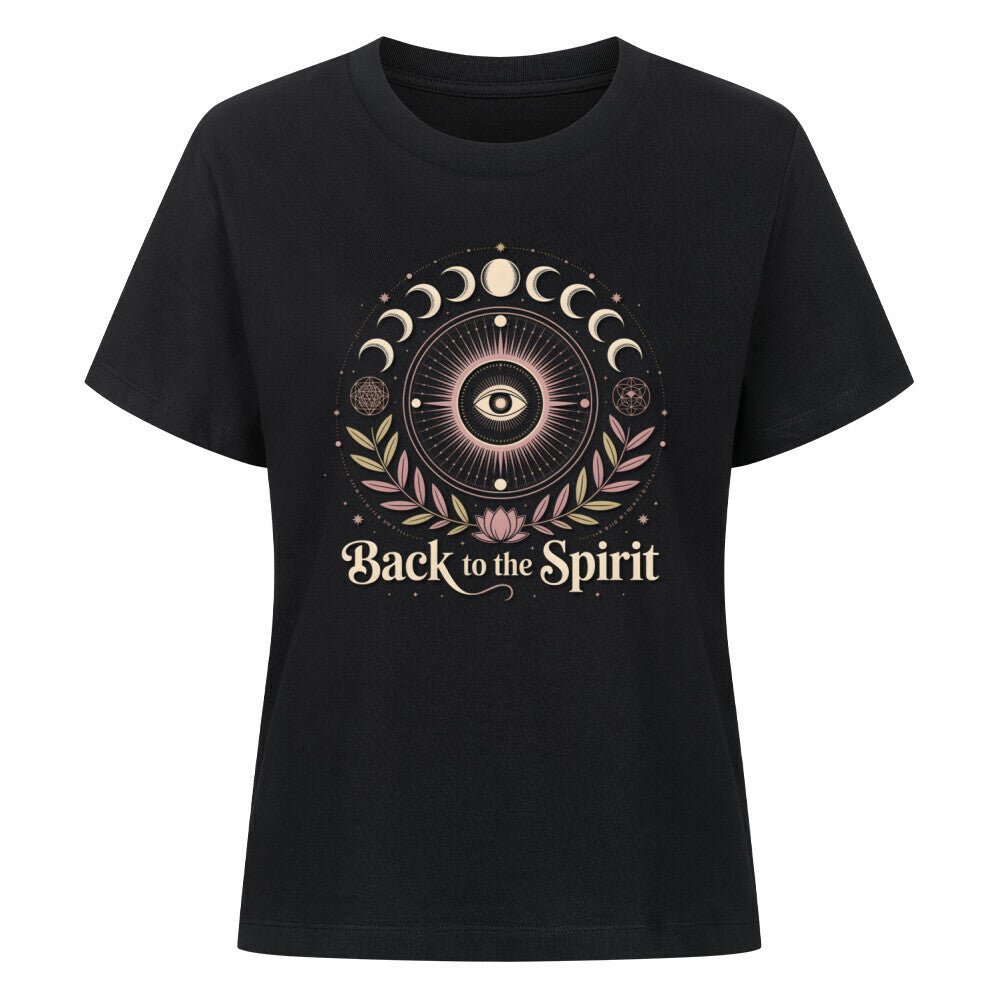 Back To The Spirit - SoulFit Organic Women Shirt - Lunaura