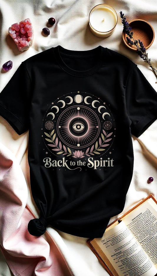 Back To The Spirit - SoulFit Organic Women Shirt - Lunaura