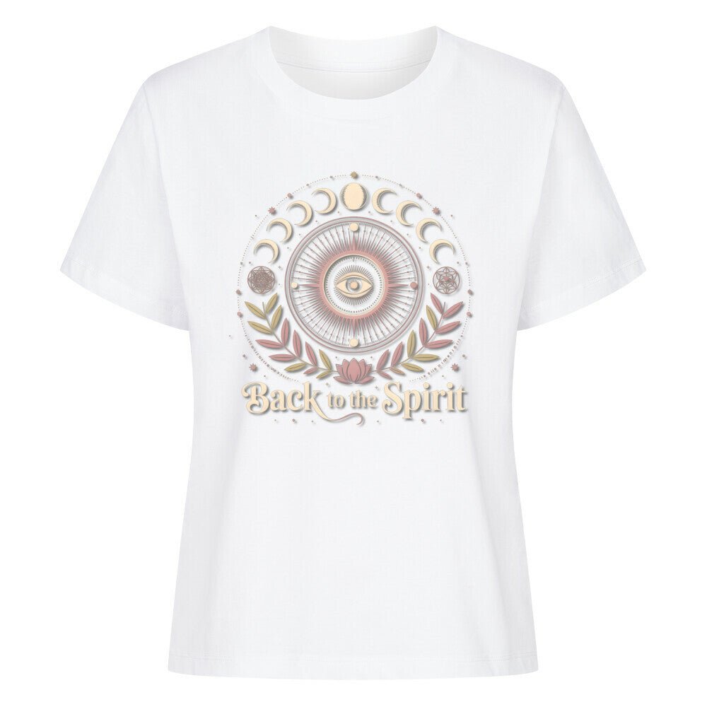Back To The Spirit - SoulFit Organic Women Shirt - Lunaura
