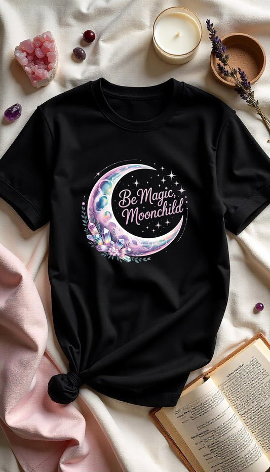 Be Magic, Moonchild - SoulFit Organic Women Shirt - Lunaura