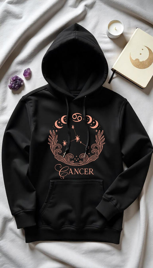 Cancer - Krebs Cosmic Comfort Hoodie - Lunaura