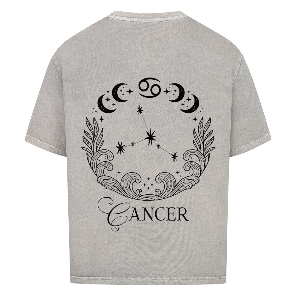 Cancer - Krebs Cosmic Flow Oversize Shirt - Lunaura