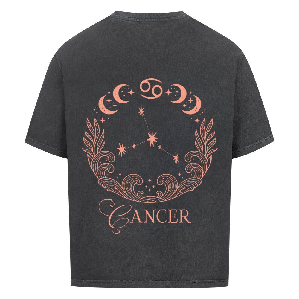 Cancer - Krebs Cosmic Flow Oversize Shirt - Lunaura