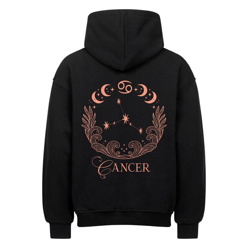 Cancer - Krebs Shadow Shell Oversize Hoodie - Lunaura