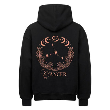 Cancer - Krebs Shadow Shell Oversize Hoodie - Lunaura