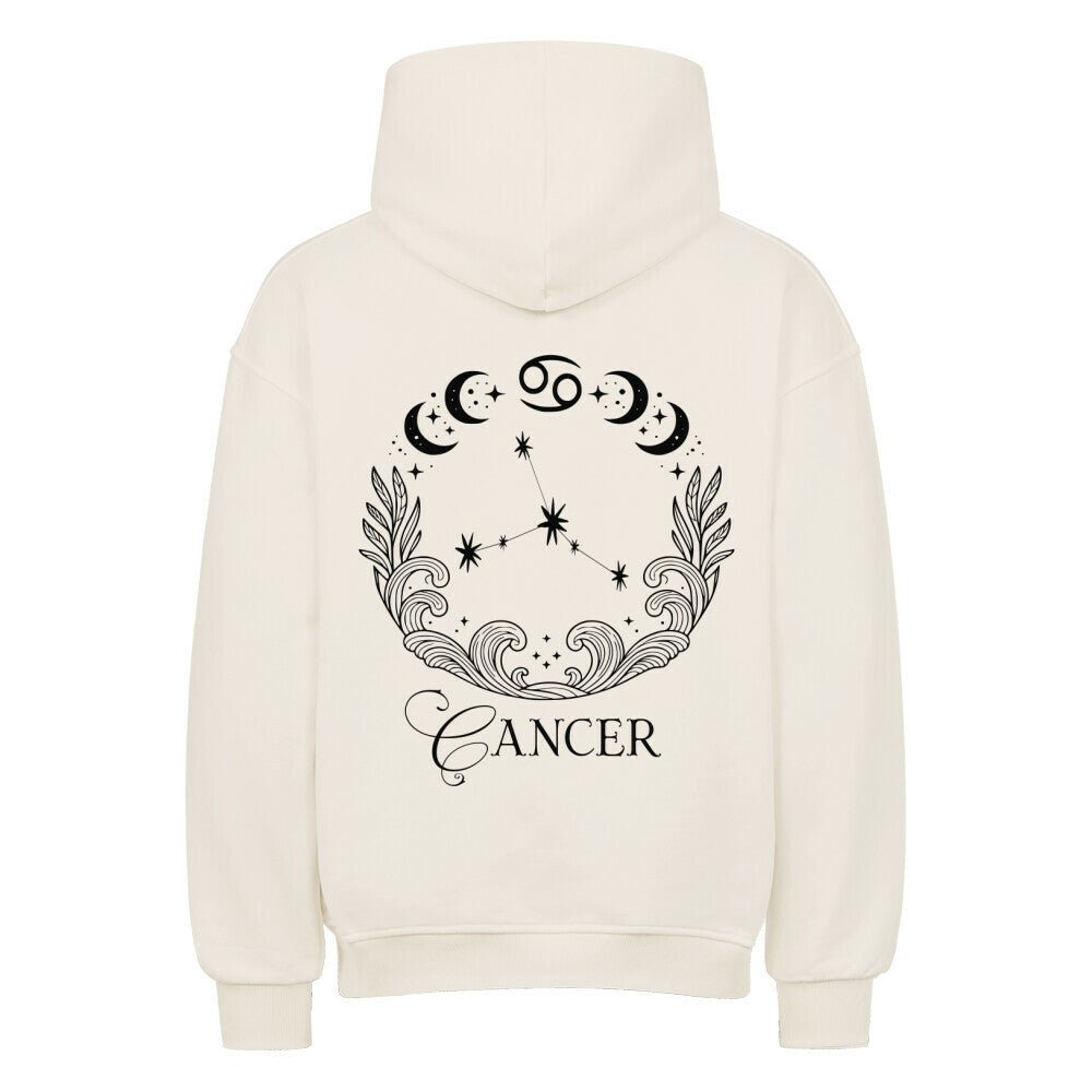Cancer - Krebs Shadow Shell Oversize Hoodie - Lunaura