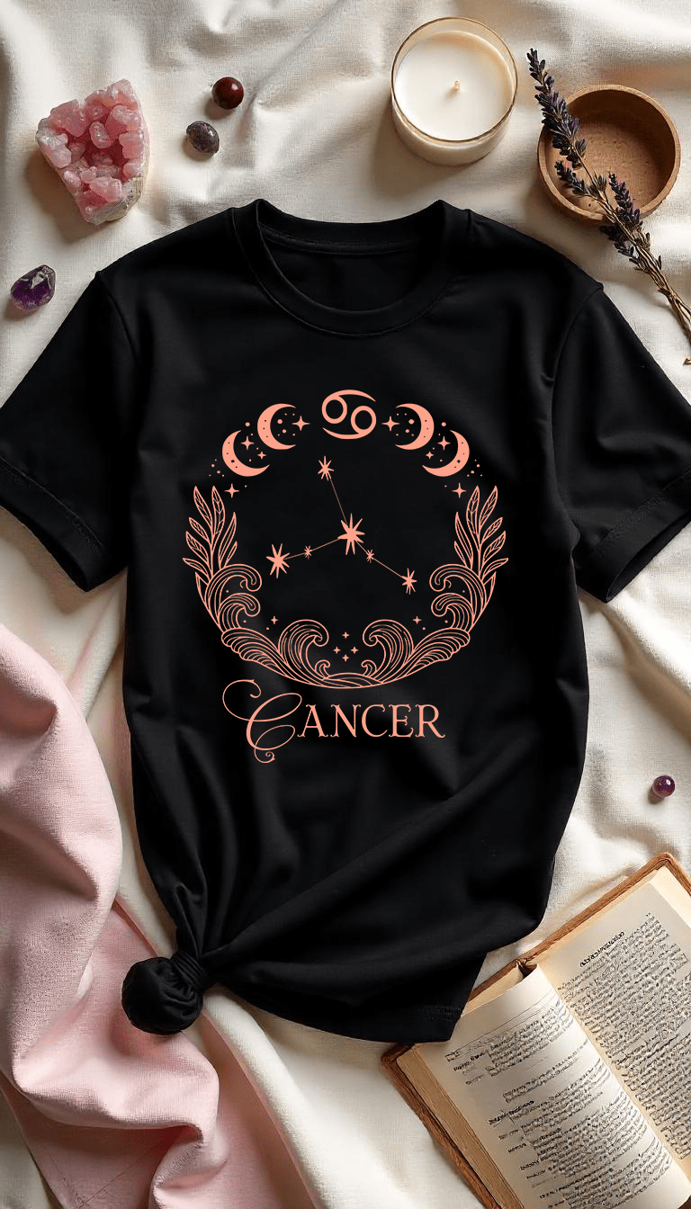 Cancer - Krebs SoulFit Organic Women Shirt - Lunaura
