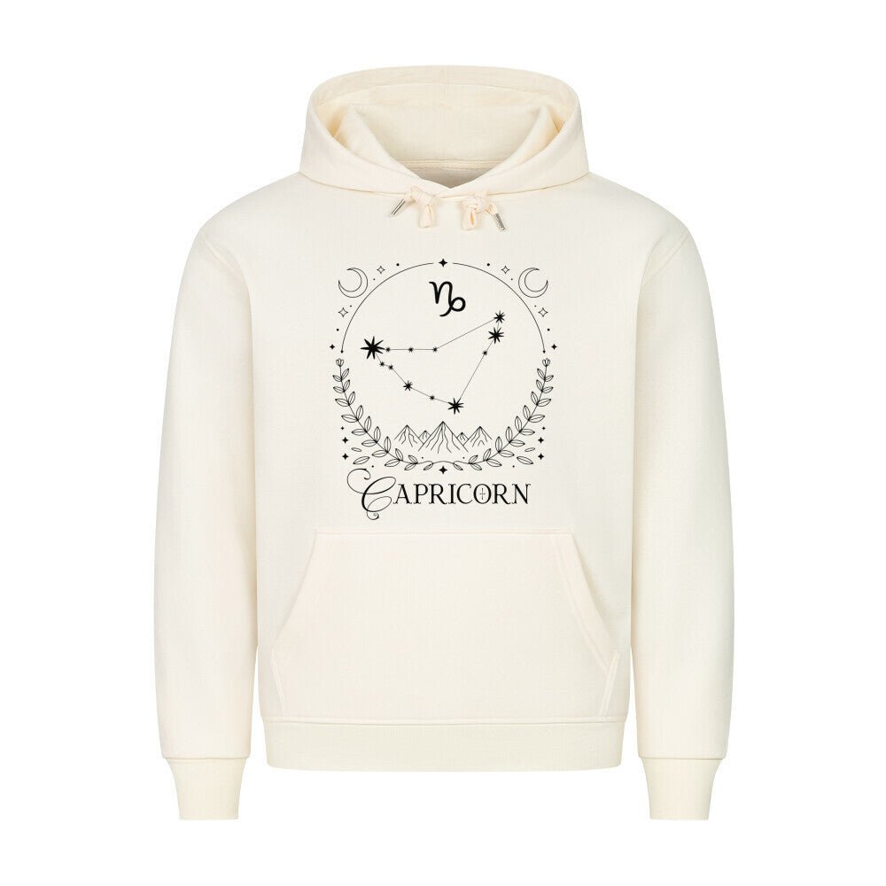 Capricorn - Steinbock Cosmic Comfort Hoodie - Lunaura