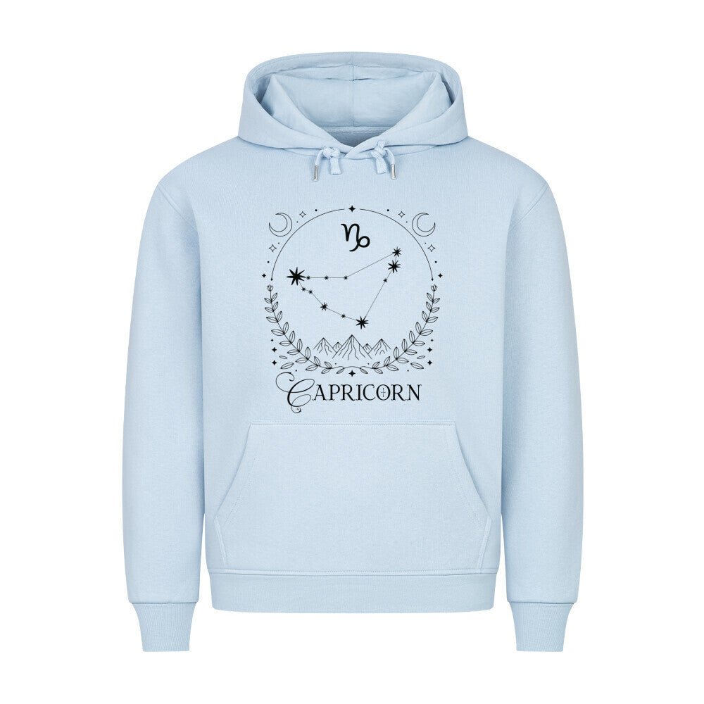 Capricorn - Steinbock Cosmic Comfort Hoodie - Lunaura