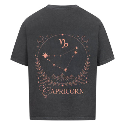 Capricorn - Steinbock Cosmic Flow Oversize Shirt - Lunaura